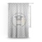 Hipster Graduate Sheer Curtain (Personalized)