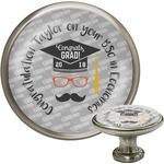 Hipster Graduate Cabinet Knobs (Personalized)