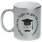 Hipster Graduate Silver Mug - Main