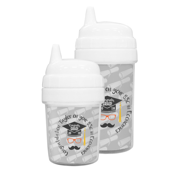 Hipster Graduate Sippy Cups