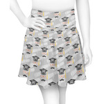 Hipster Graduate Skater Skirt - Large (Personalized)