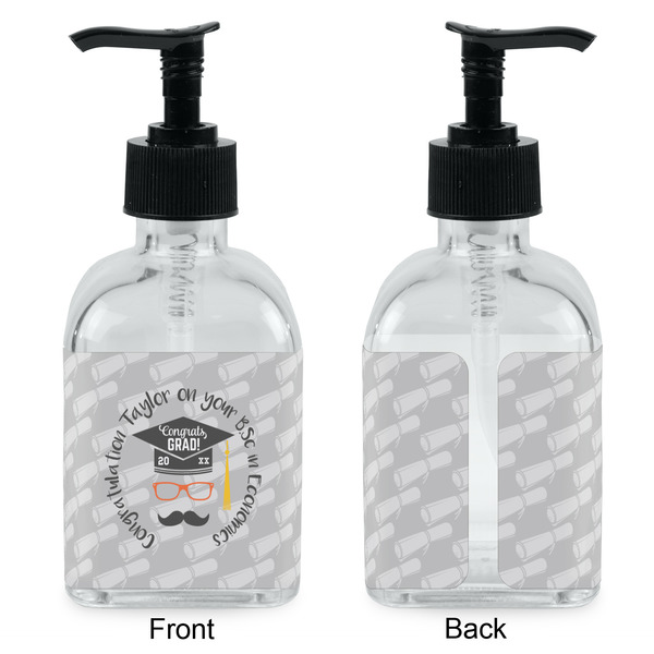 Hipster Graduate Glass Soap/Lotion Dispenser - Approval
