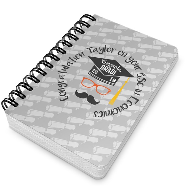 Hipster Graduate Spiral Journal 5 x 7 - Main