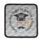Hipster Graduate Square Patch