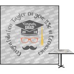 Hipster Graduate Square Table Top (Personalized)