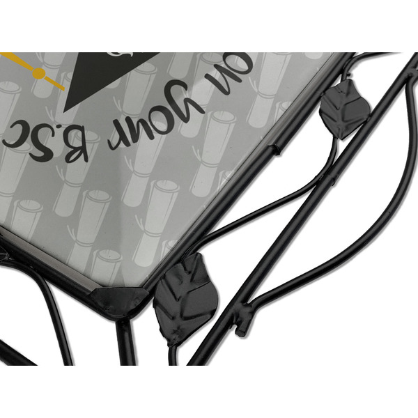 Hipster Graduate Square Trivet - Detail