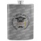 Hipster Graduate Stainless Steel Flask (Personalized)