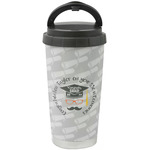 Hipster Graduate Stainless Steel Coffee Tumbler (Personalized)