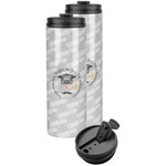 Hipster Graduate Stainless Steel Skinny Tumbler (Personalized)