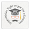 Hipster Graduate Paper Dinner Napkins (Personalized)