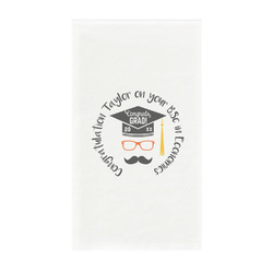 Hipster Graduate Guest Towels - Full Color - Standard (Personalized)