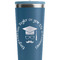 Hipster Graduate Steel Blue RTIC Everyday Tumbler - 28 oz. - Close Up