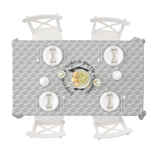 Hipster Graduate Tablecloths (58"x102") - TOP VIEW