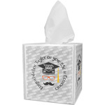 Hipster Graduate Tissue Box Cover (Personalized)