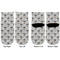 Hipster Graduate Toddler Ankle Socks - Double Pair - Front and Back - Apvl