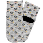 Hipster Graduate Toddler Ankle Socks (Personalized)