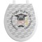 Hipster Graduate Toilet Seat Decal (Personalized)