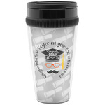 Hipster Graduate Acrylic Travel Mug without Handle (Personalized)