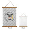 Hipster Graduate Wall Hanging Tapestry - Portrait - APPROVAL
