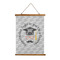 Hipster Graduate Wall Hanging Tapestry (Personalized)