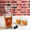 Hipster Graduate Whiskey Decanters - 30oz Square - LIFESTYLE