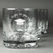 Hipster Graduate Whiskey Glasses (Set of 4) (Personalized)