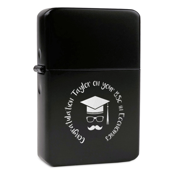 Custom Hipster Graduate Windproof Lighter (Personalized)