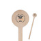 Hipster Graduate Round Wooden Stir Sticks (Personalized)