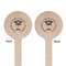 Hipster Graduate Wooden 6" Stir Stick - Round - Double Sided - Front & Back