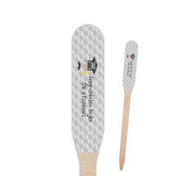 Hipster Graduate Paddle Wooden Food Picks (Personalized)