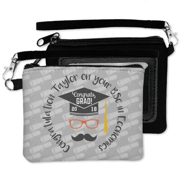 Hipster Graduate Wristlet ID Cases - MAIN