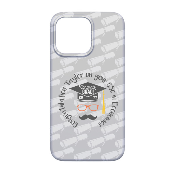 Hipster Graduate iPhone 13 Case - Back