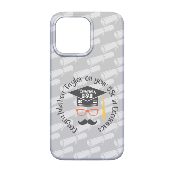 Hipster Graduate iPhone 13 Pro Case - Back