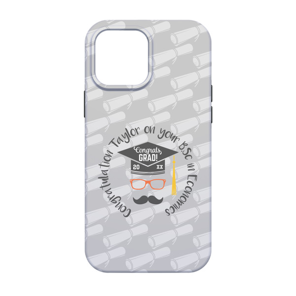 Hipster Graduate iPhone 13 Tough Case - Back