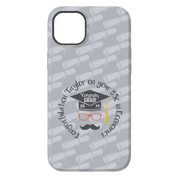 Hipster Graduate iPhone 14 Pro Max Tough Case - Back