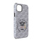 Hipster Graduate iPhone 14 Pro Tough Case - Angle