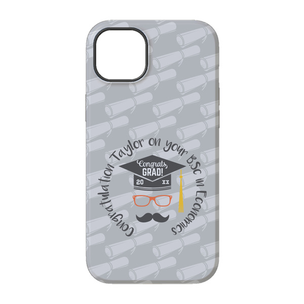 Hipster Graduate iPhone 14 Pro Tough Case - Back