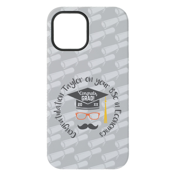 Hipster Graduate iPhone 15 Pro Max Tough Case - Back