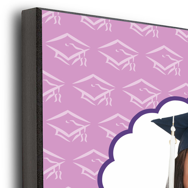 Graduation 11x14 Wood Print - Closeup