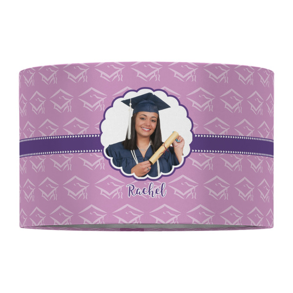 Graduation 12" Drum Lampshade - FRONT (Fabric)