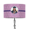 Graduation 12" Drum Lampshade - ON STAND (Fabric)