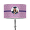 Graduation 12" Drum Lampshade - ON STAND (Poly Film)