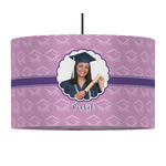 Graduation 12" Drum Pendant Lamp - Fabric (Personalized)