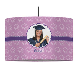 Graduation 12" Drum Pendant Lamp - Fabric (Personalized)