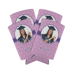Graduation Can Cooler (tall 12 oz) - Set of 4 (Personalized)