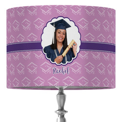 Graduation 16" Drum Lamp Shade - Fabric (Personalized)