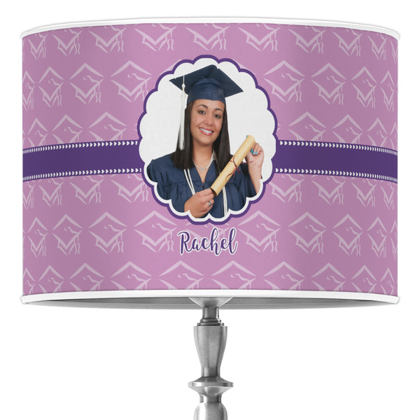 Custom Graduation 16" Drum Lamp Shade - Poly-film (Personalized)