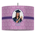 Graduation 16" Drum Pendant Lamp - Fabric (Personalized)