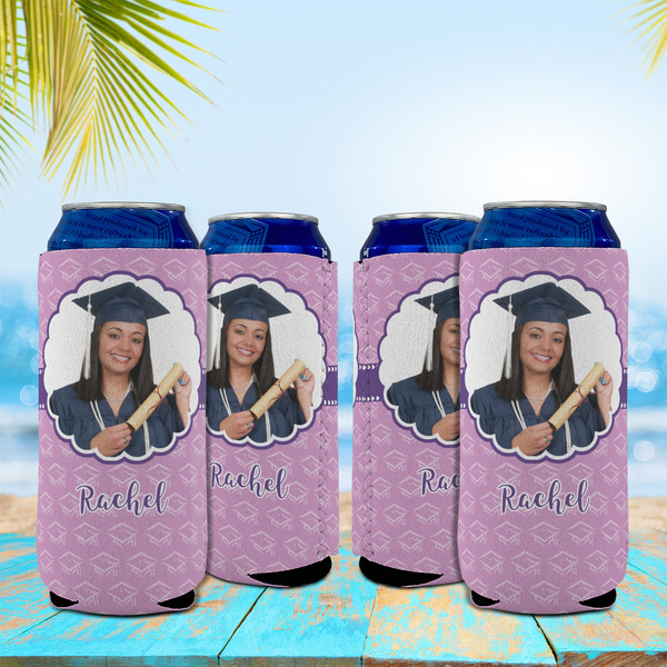 Graduation 16oz Can Sleeve - Set of 4 - LIFESTYLE