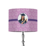 Graduation 8" Drum Lamp Shade - Fabric (Personalized)